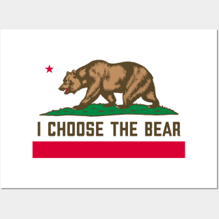 I Choose The Bear In The Woods Sarcastic Pro Choice Feminist Posters and Art